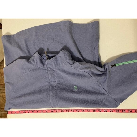 Peter Millar 1916 Pinecone Woman's Lavender Crown Sport 1/4 Zip Golf Jacket M - Picture 12 of 13